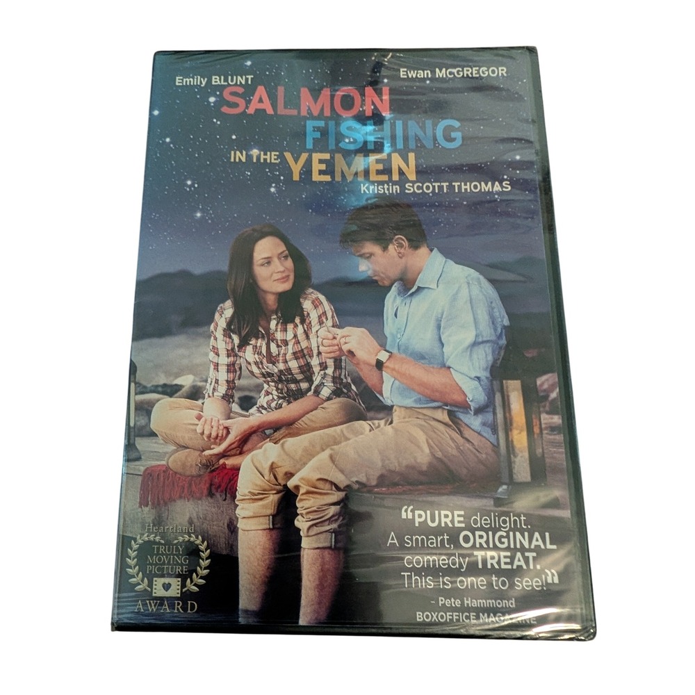 Salmon Fishing in the Yemen DVD Emily Blunt Ewan McGregor Rom-Com 2011 New